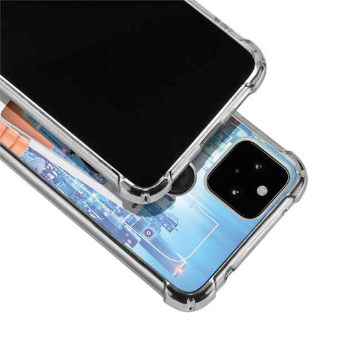 Disney Wreck-it Ralph and Vanellope Instagram Pose Google Pixel 5 Clear Case